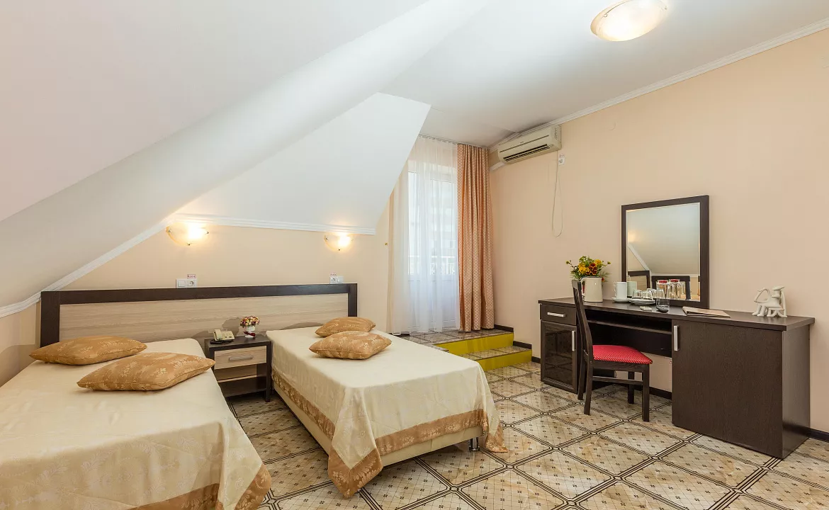 Номера Высшей категории «Люкс мини». Санаторий «Мотылёк». Анапа