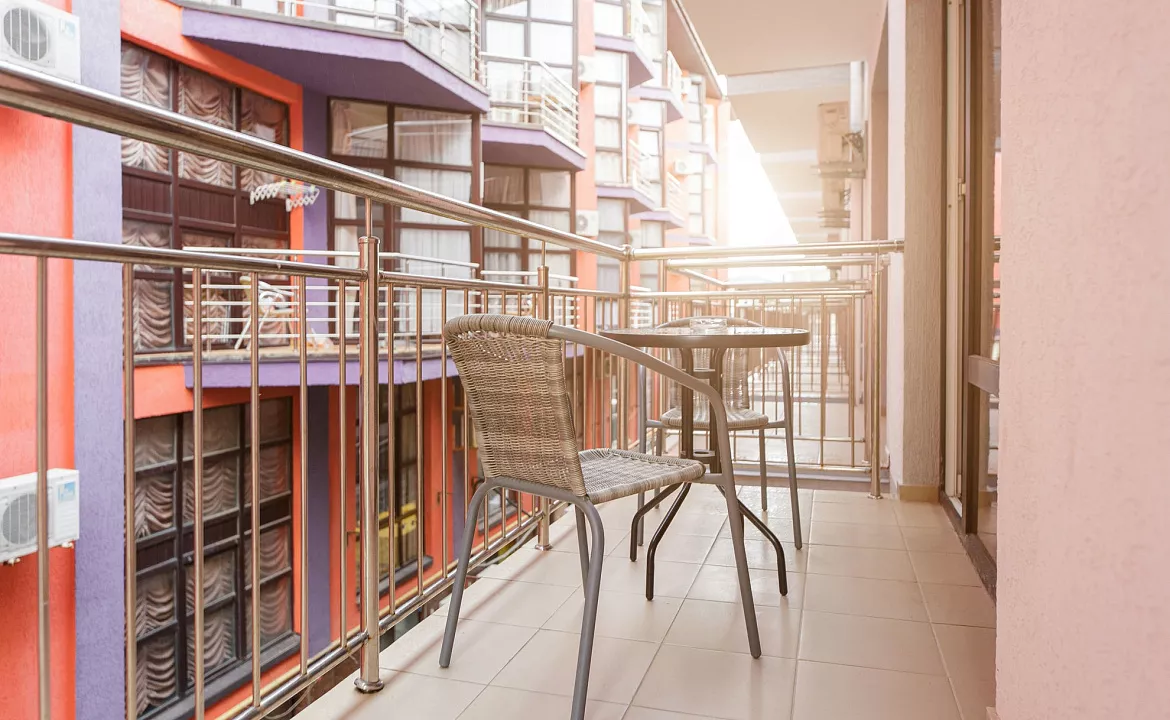 3-х местный комфорт с балконом. Отель White Hotel. Витязево