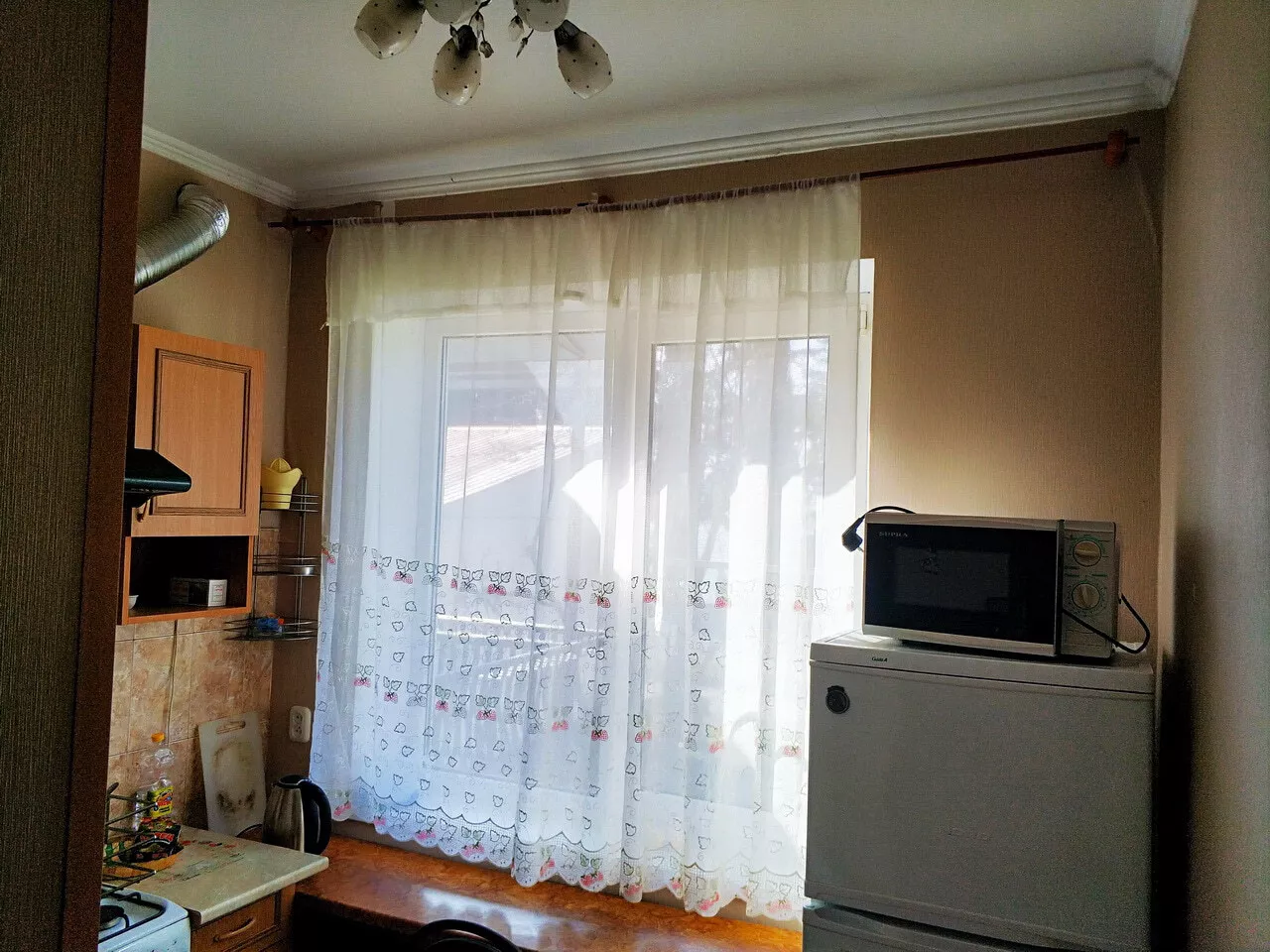 . Квартира в многоквартирном доме 1к квартира "Лора" в Новом Афоне 1 линия. Новый Афон