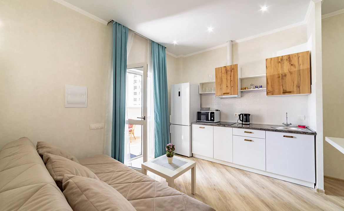 Студия в центре Сочи рядом с крупнейшим пляжным комплексом Ривьера. Уютные Квартиры в центре Сочи рядом с крупнейшим пляжным комплексом Ривьера. Сочи