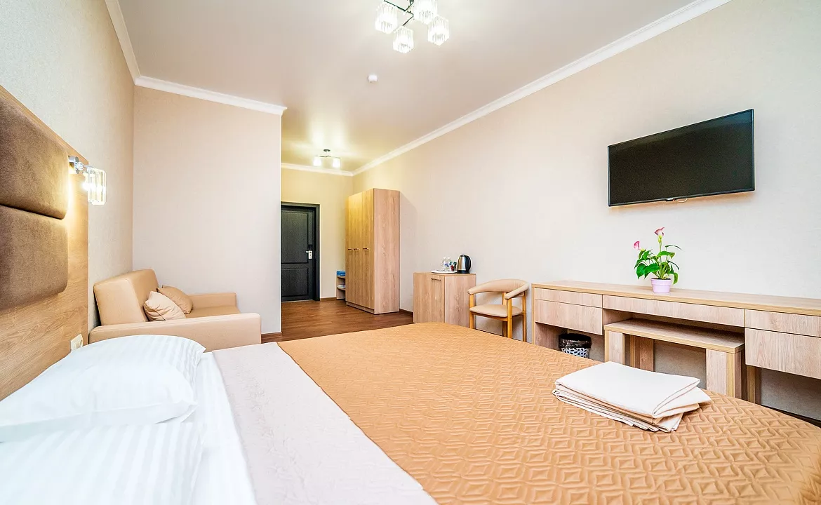 Cемейный номер . Гостевой дом Анжелика. Геленджик