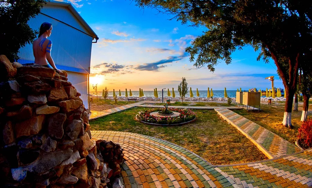 . Пансионат "Приазовье". Ейск . Пансионат "Приазовье". Ейск