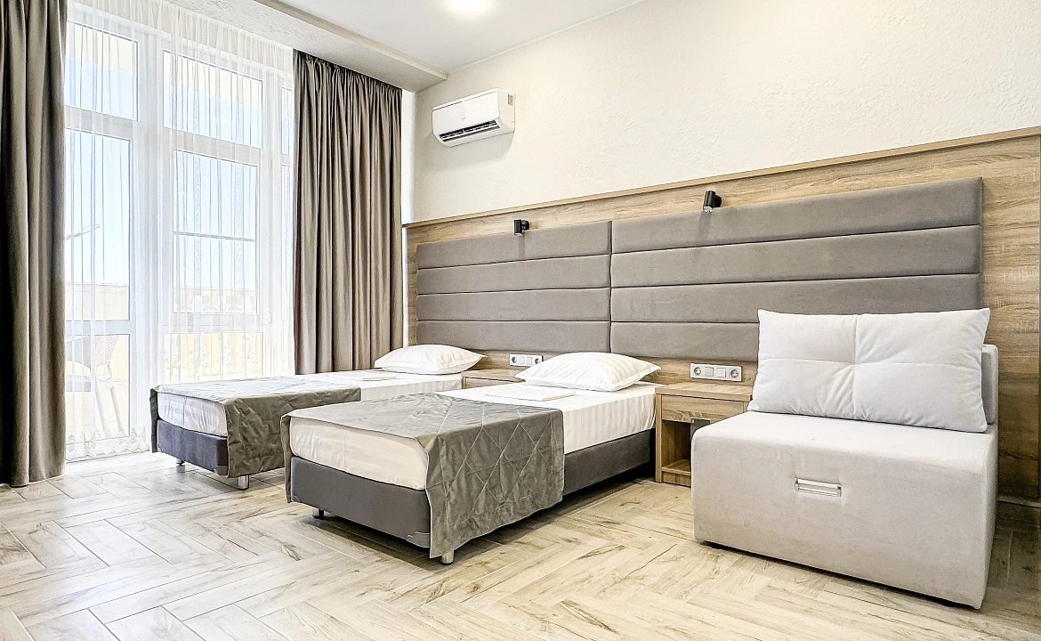 Корпус 2 Супер Люкс с видом на море. Anzhelina Family Hotel. Витязево