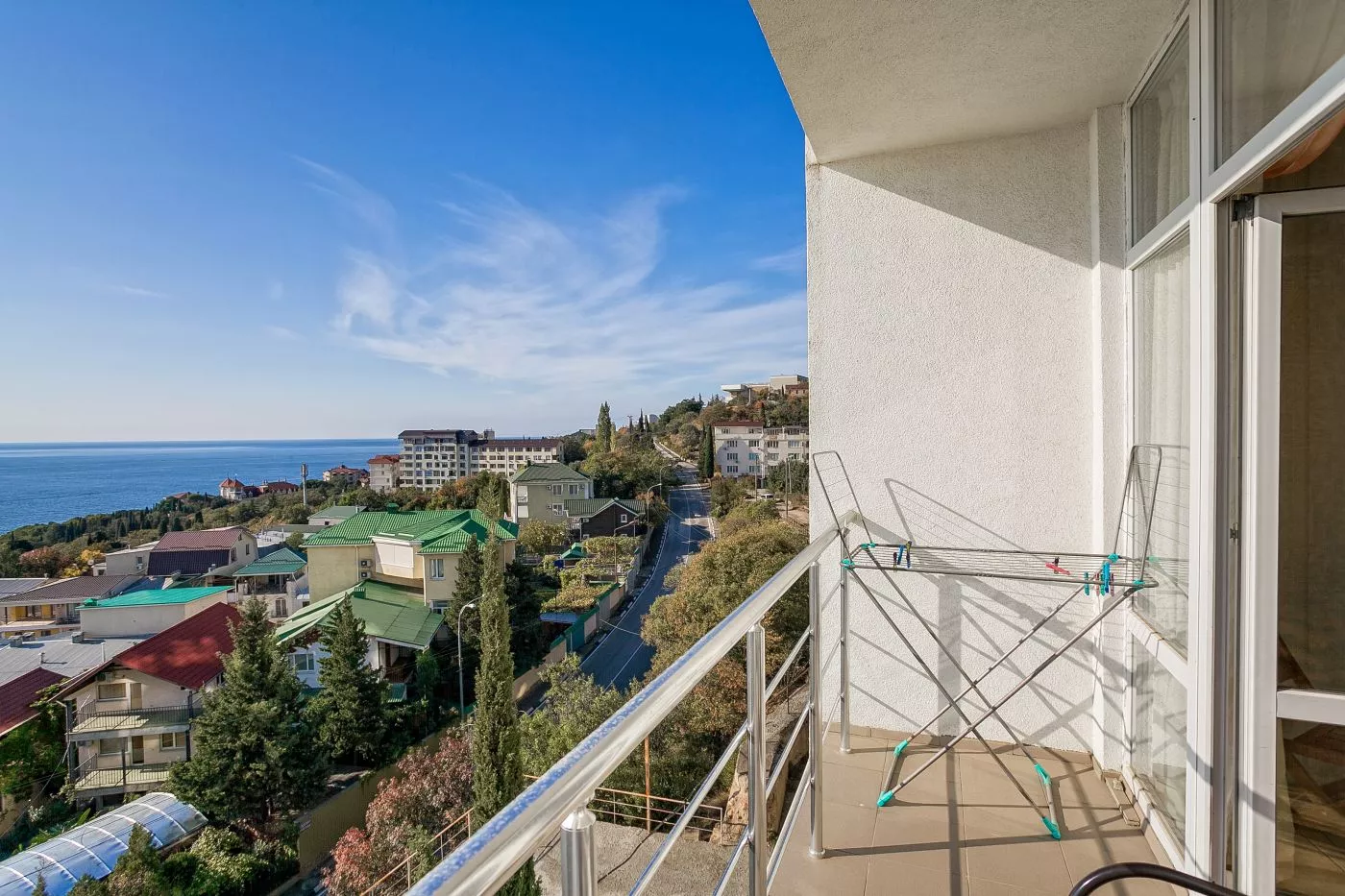 . Квартира в многоквартирном доме Видовые апартаменты в Мисхоре. Кореиз . Квартира в многоквартирном доме Видовые апартаменты в Мисхоре. Кореиз