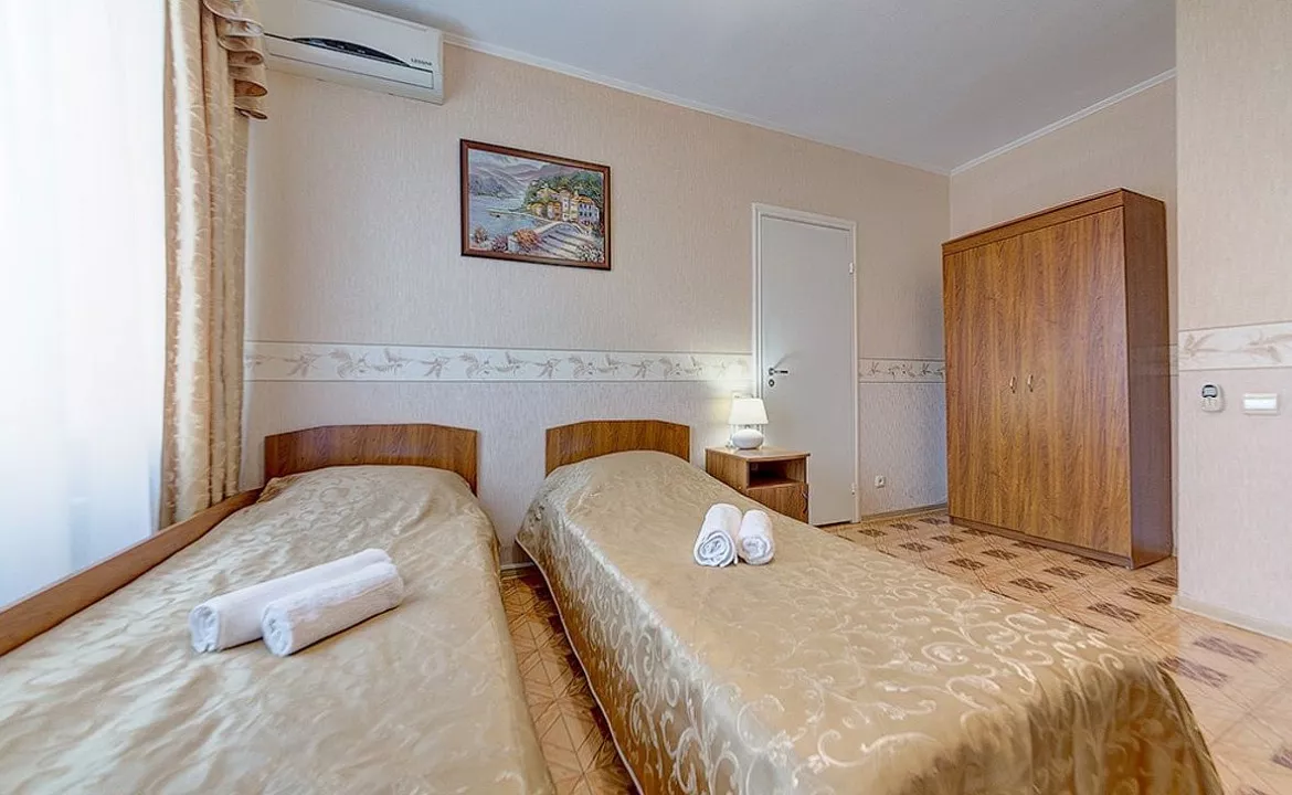 1-й корпус, 1-комнатный «Стандарт». Гостиница «Павел». Анапа