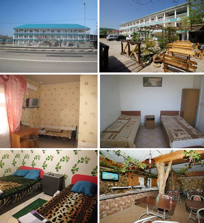 . Отель "Лазурный берег". Лермонтово