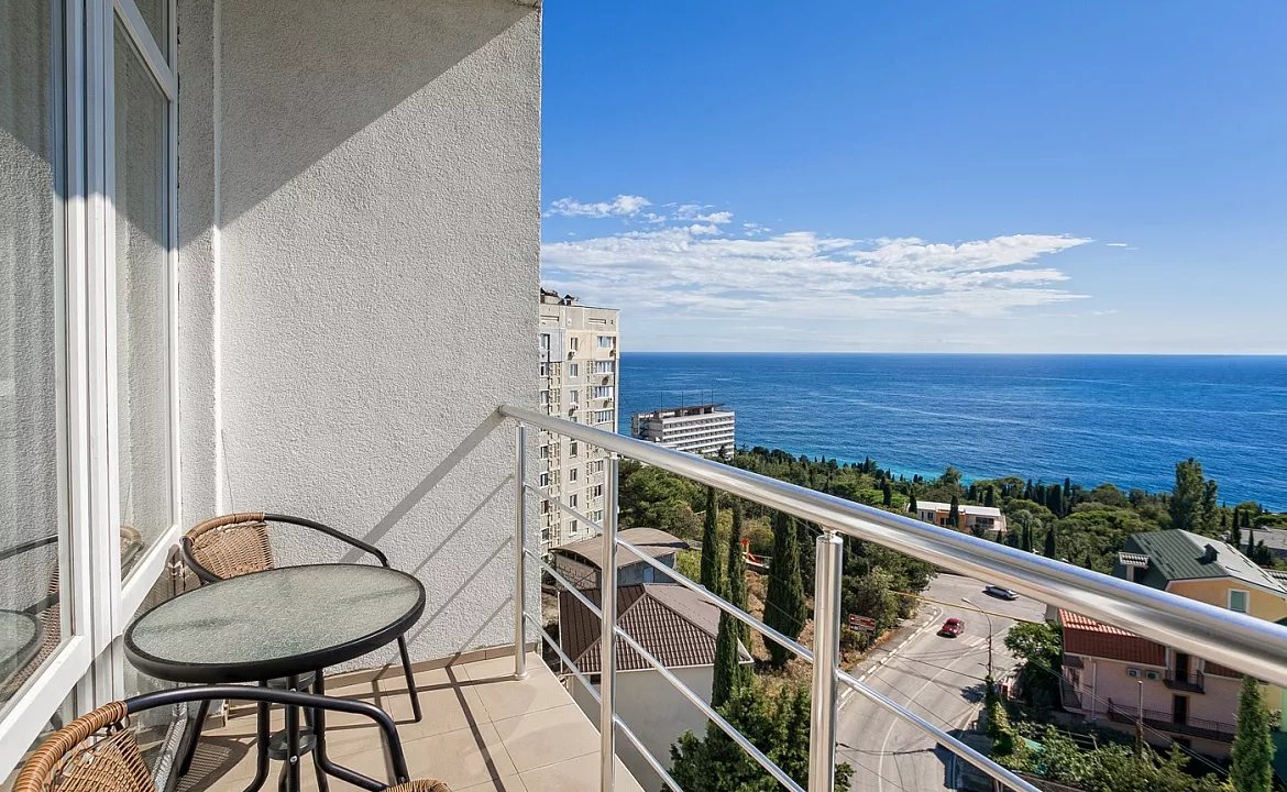 Квартира-студио №27. Квартира в многоквартирном доме Видовые апартаменты в Мисхоре. Кореиз Квартира-студио №27. Квартира в многоквартирном доме Видовые апартаменты в Мисхоре. Кореиз