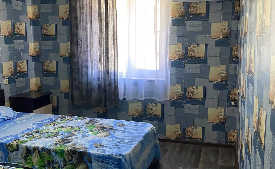 Трехместный номер эконом. Гостевой дом Домик у моря. Якорная Щель Трехместный номер эконом. Гостевой дом Домик у моря. Якорная Щель