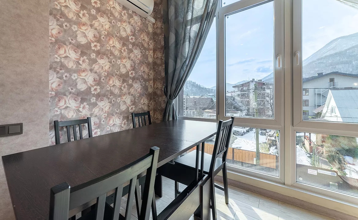 Студия с видом на горы. Апартаменты Deluxe в Эсто-Садок 16. Красная Поляна