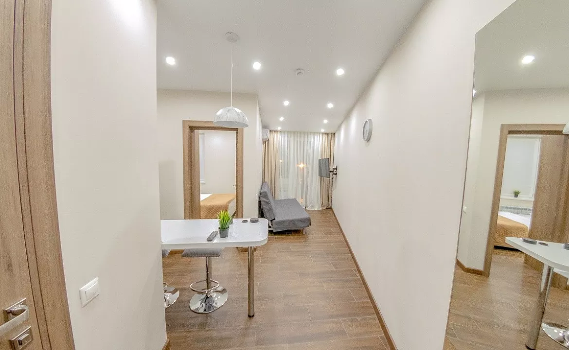 Апартаменты Делюкс 2 комнатный с балконом. Апарт-отель MILLENNIALS. Сочи