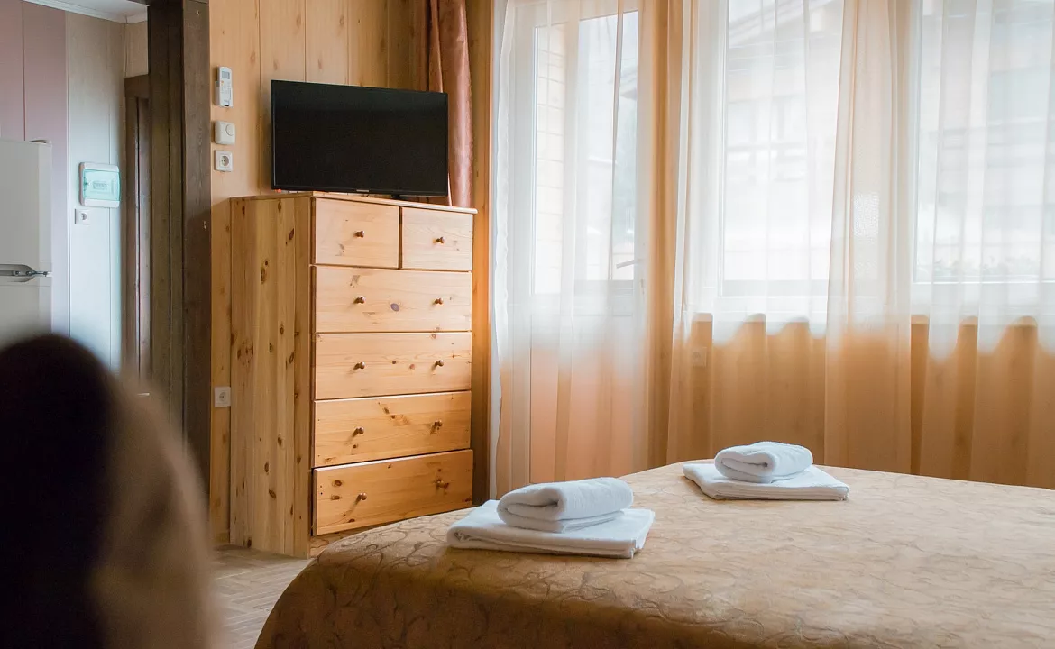 Студия однокомнатная. Гостевой дом "Усадьба" - Красная Поляна. Красная Поляна