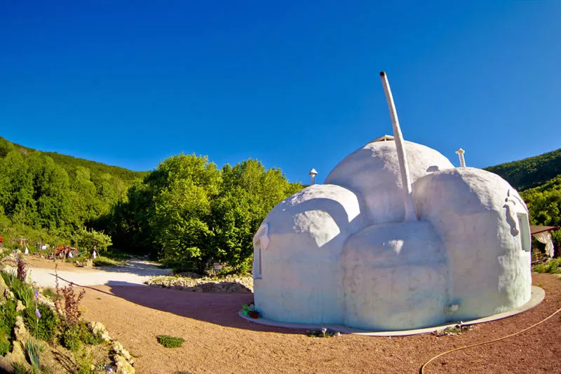 Двухэтажный эко-дом. EcoСamp. Куйбышево