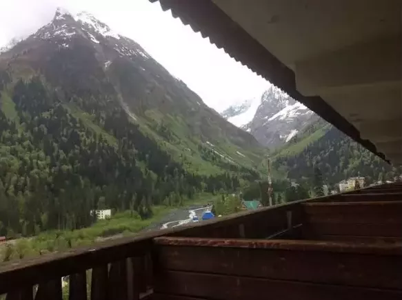 2-местный Стандарт (3-4 этажи). Гостиница «МТЦ Горные вершины». Домбай-гостиницы