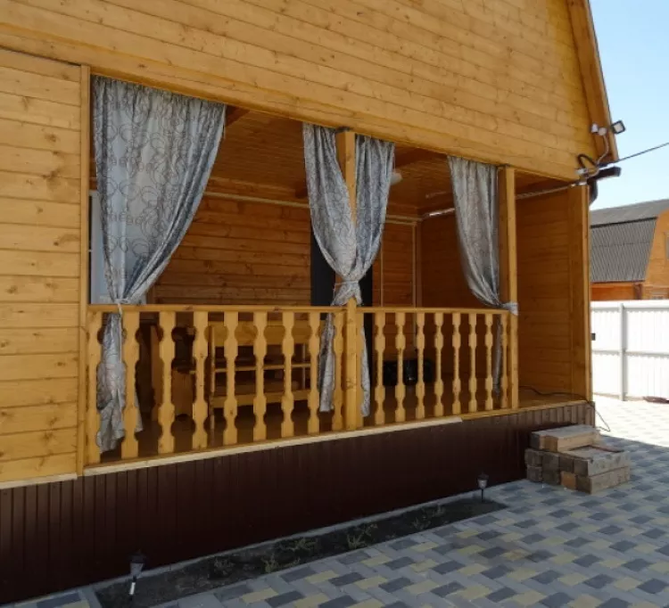 . Дом под ключ Лиловая 41. Голубицкая