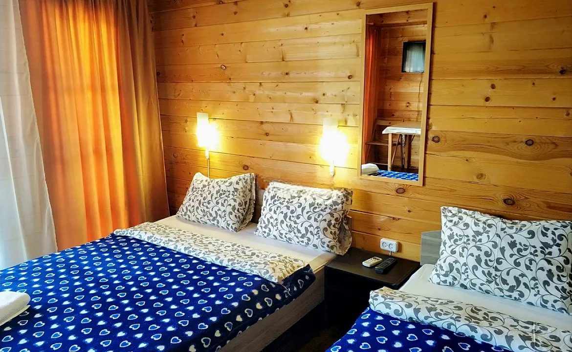 Домик под ключ 3х. Гостевые домики "Парадиз" в Новом Афоне рядом с морем. Новый Афон