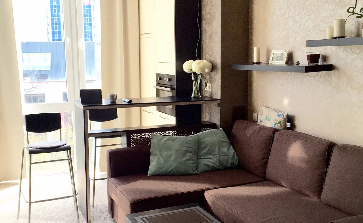 Люкс двухкомнатный с видом на море. Отель Апартаменты Волна. Сочи