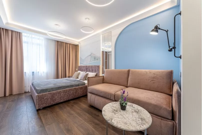 Апартаменты-студия. Квартира в многоквартирном доме Апартаменты ЖК «Красная площадь». Сочи