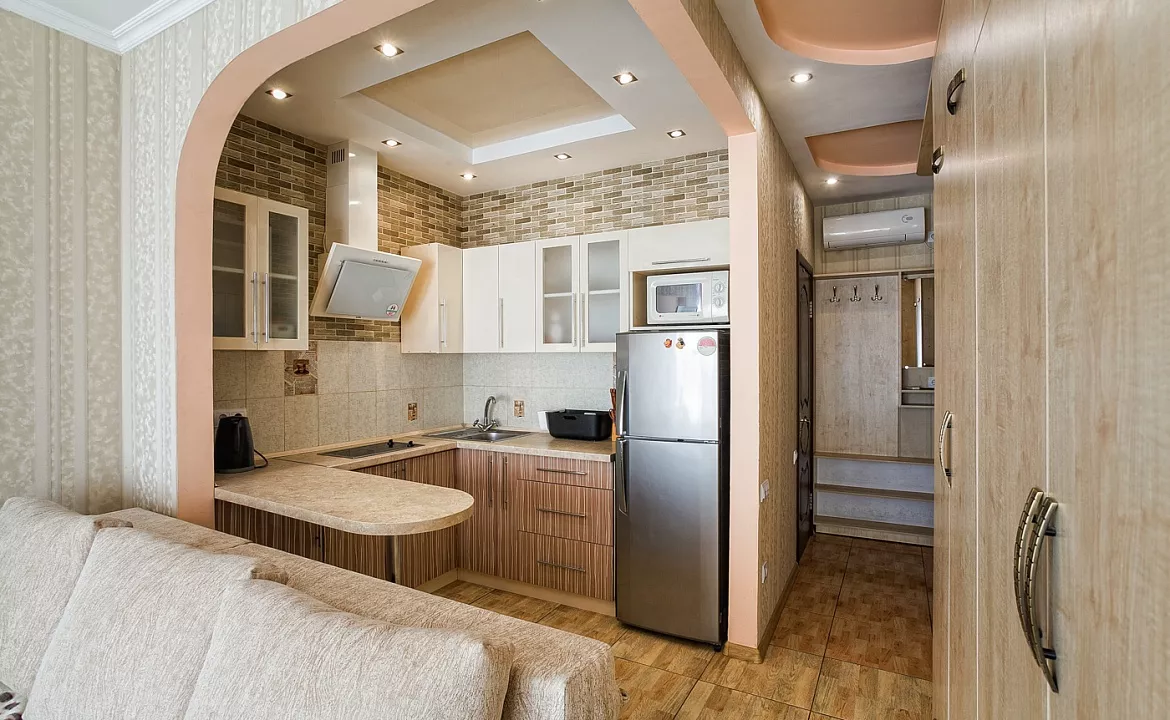 Квартира-студио №16. Квартира в многоквартирном доме Видовые апартаменты в Мисхоре. Кореиз Квартира-студио №16. Квартира в многоквартирном доме Видовые апартаменты в Мисхоре. Кореиз