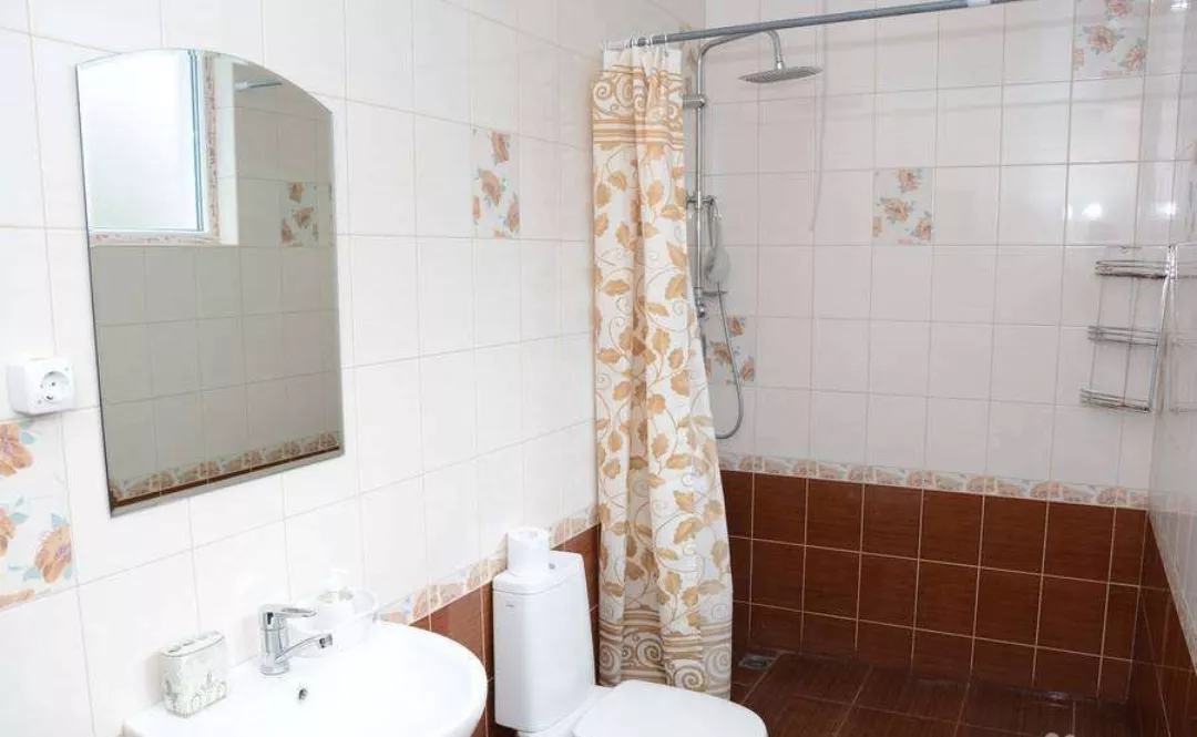 Двухкомнатные апартаменты с кухней. Гостевой дом "Клевер" . Лазаревское Двухкомнатные апартаменты с кухней. Гостевой дом "Клевер" . Лазаревское