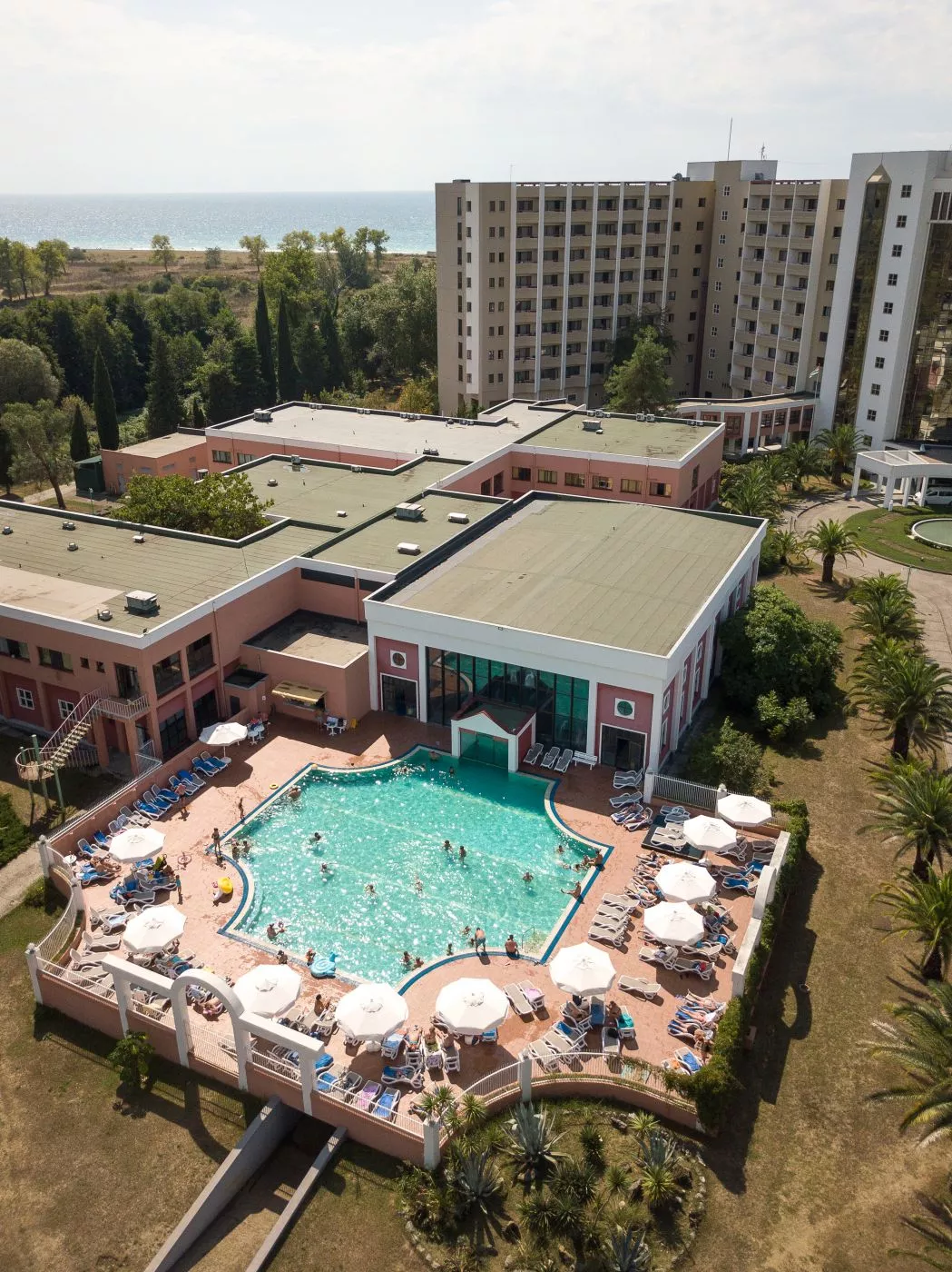 . Санаторий Самшитовая роща. Пицунда