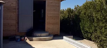 Дом под ключ У моря и озера Чокрак 