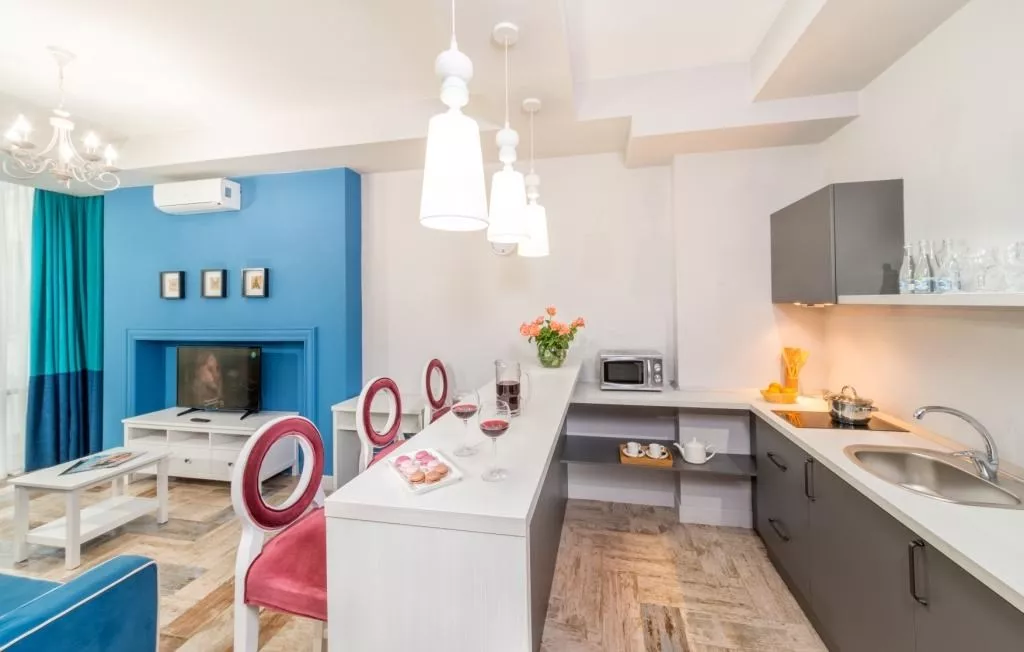 Студия с кухонным уголком. Гостиничный комплекс Альбатрос. Анапа