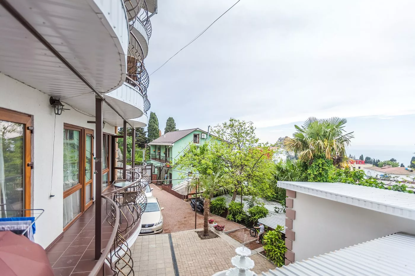 . Гостевой дом Пролетарская 12. Гурзуф