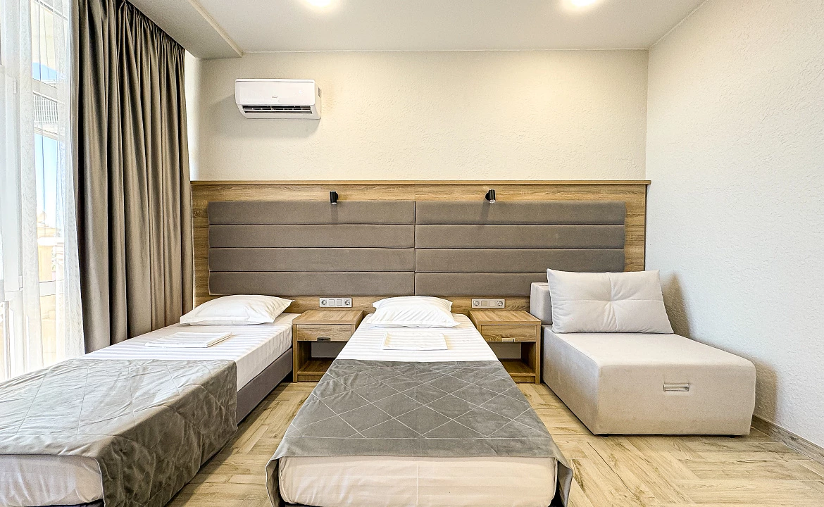 Корпус 2 Супер Люкс с видом на море. Anzhelina Family Hotel. Витязево