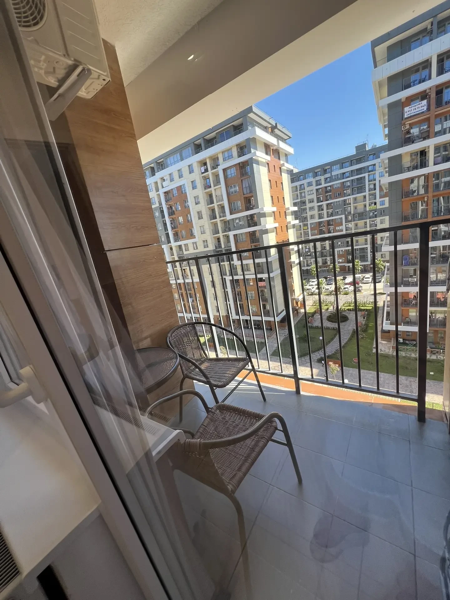 . Квартира в многоквартирном доме Апартаменты у моря с отдельной спальней. Дагомыс