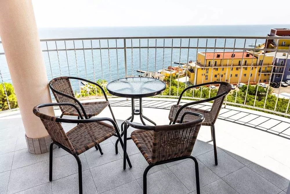 Двухместный эконом с видом на море. Гостевой дом The Goncharov’s Family House. Семидворье