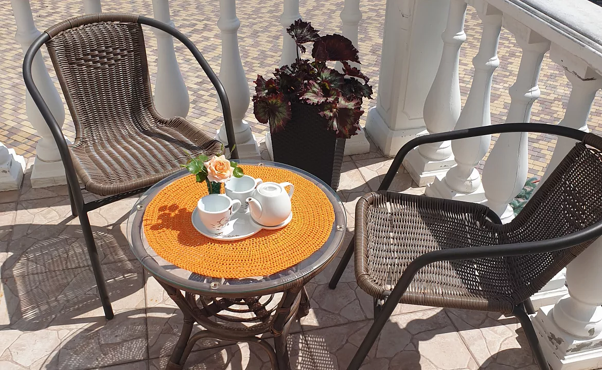 Одноместный номер с балконом. Гостевой дом «Ангара». Алушта