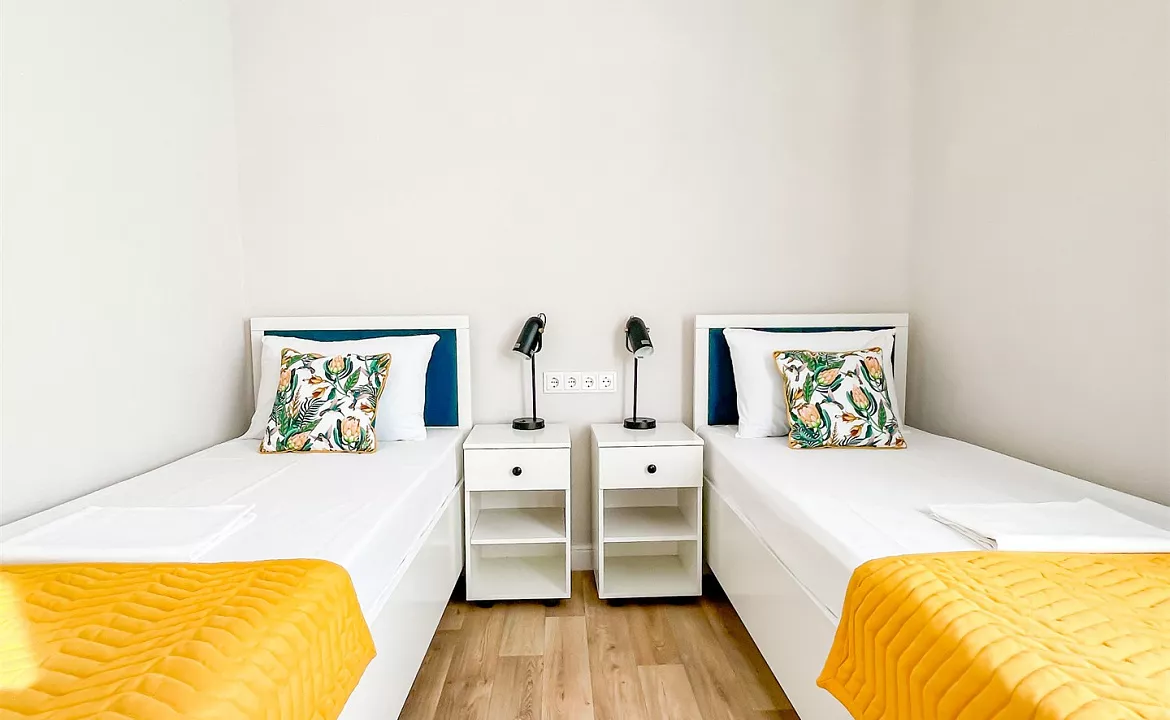 4-хместный 3-хкомнатный семейный номер. Отель Автор. Анапа