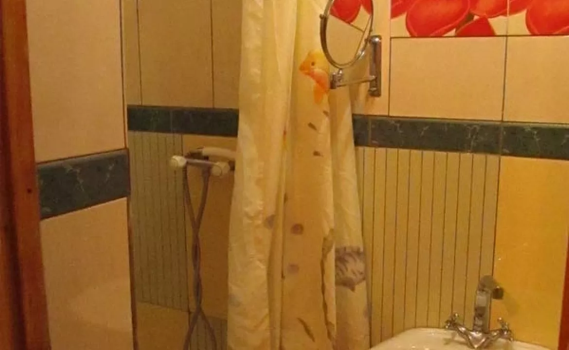 Четырехместный номер стандарт с кухней. Гостевой дом "У Леопольдовича". Малореченское