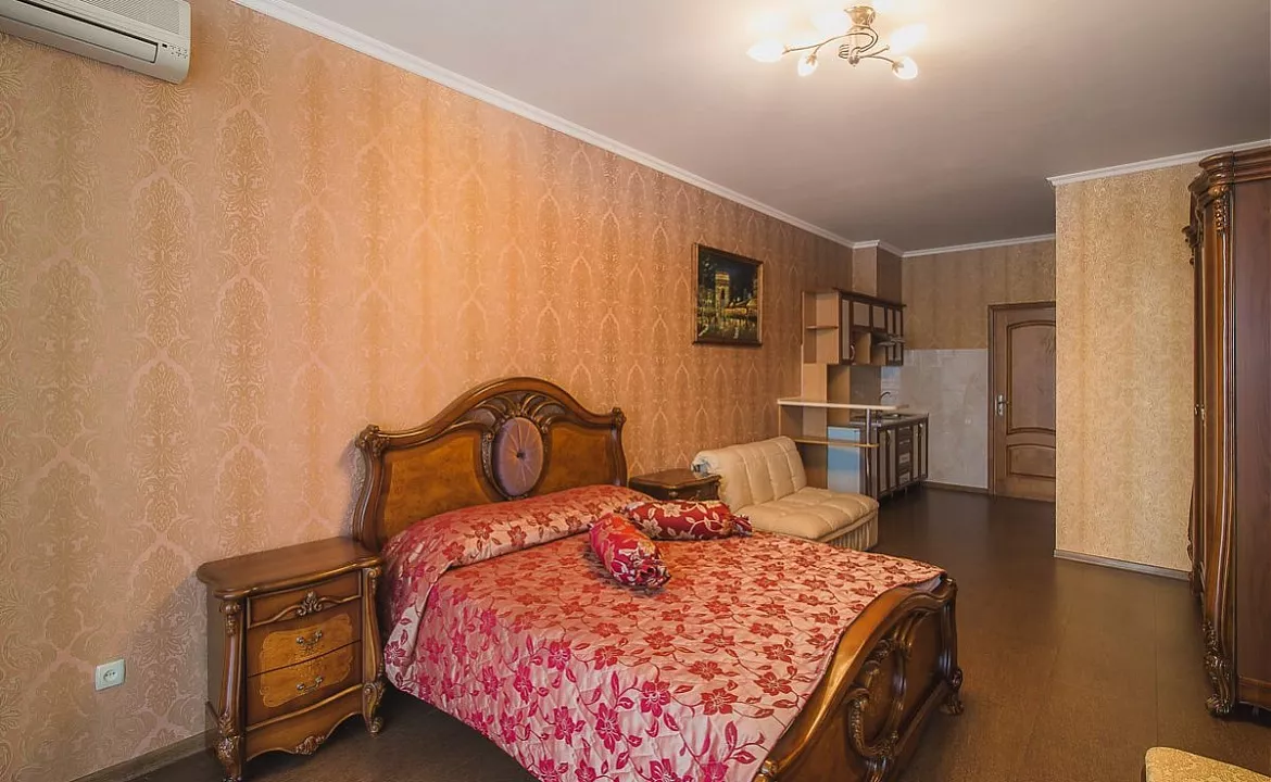 Студия (вид на море). Hotel & Osteophaty center "Lotus". Утёс