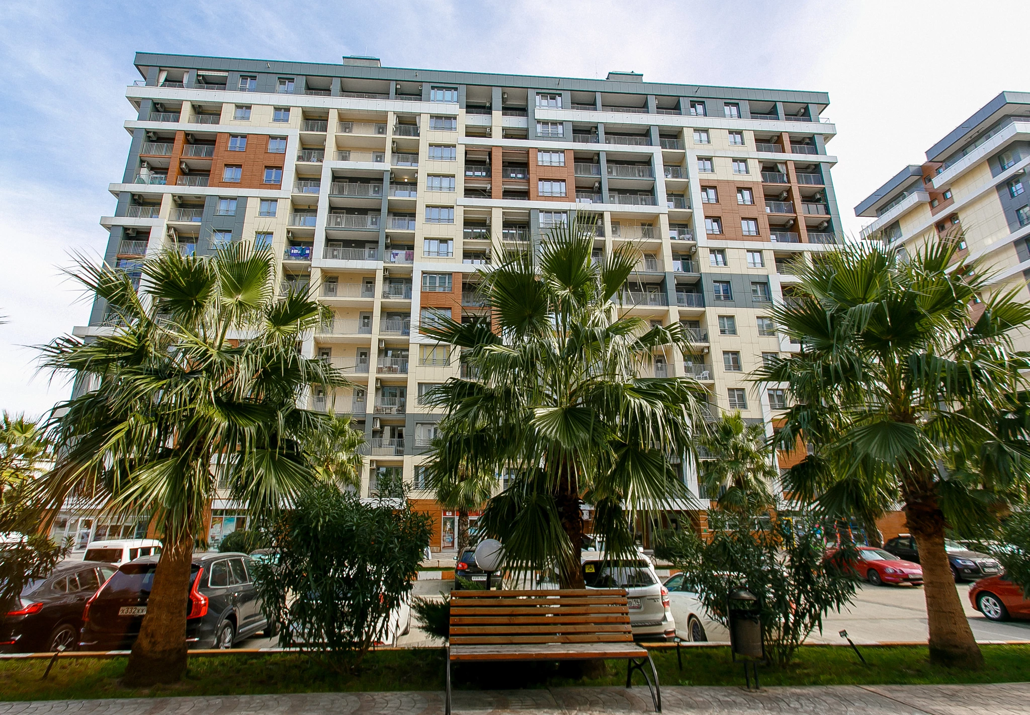 . Апартамент с видом на морской закат в 100 метрах от моря. Дагомыс