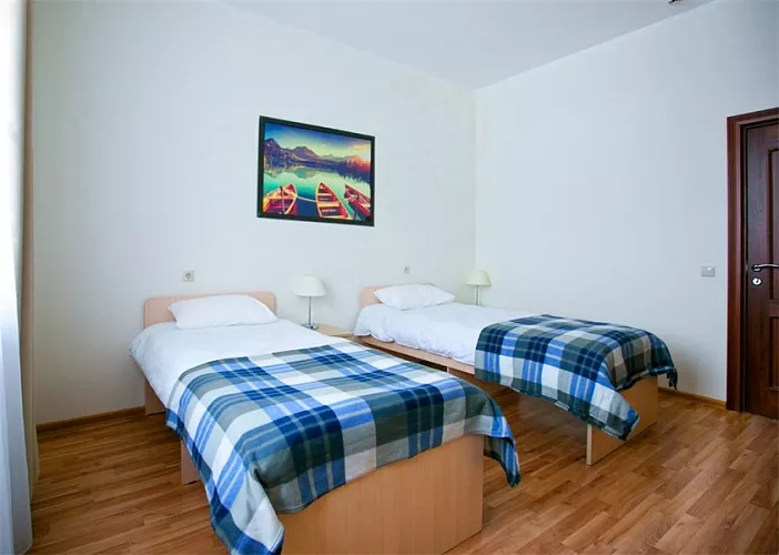 Двухместный стандарт. Отель «Приют Панды». Красная Поляна