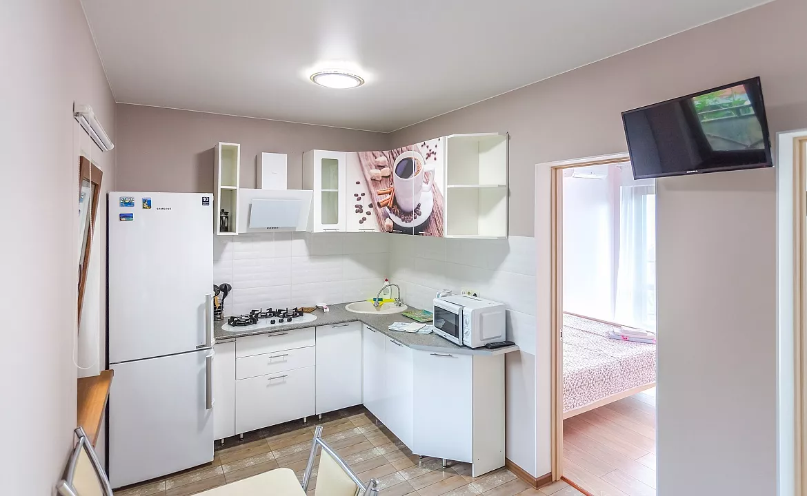 Видовой 3х к. до 6 чел. Гостевой дом Пролетарская 12. Гурзуф