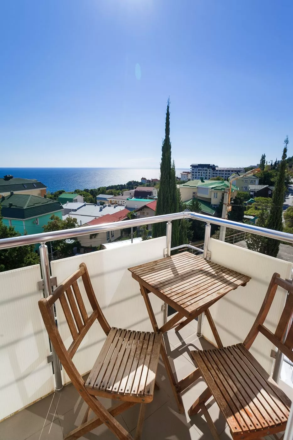 . Квартира в многоквартирном доме Видовые апартаменты в Мисхоре. Кореиз . Квартира в многоквартирном доме Видовые апартаменты в Мисхоре. Кореиз