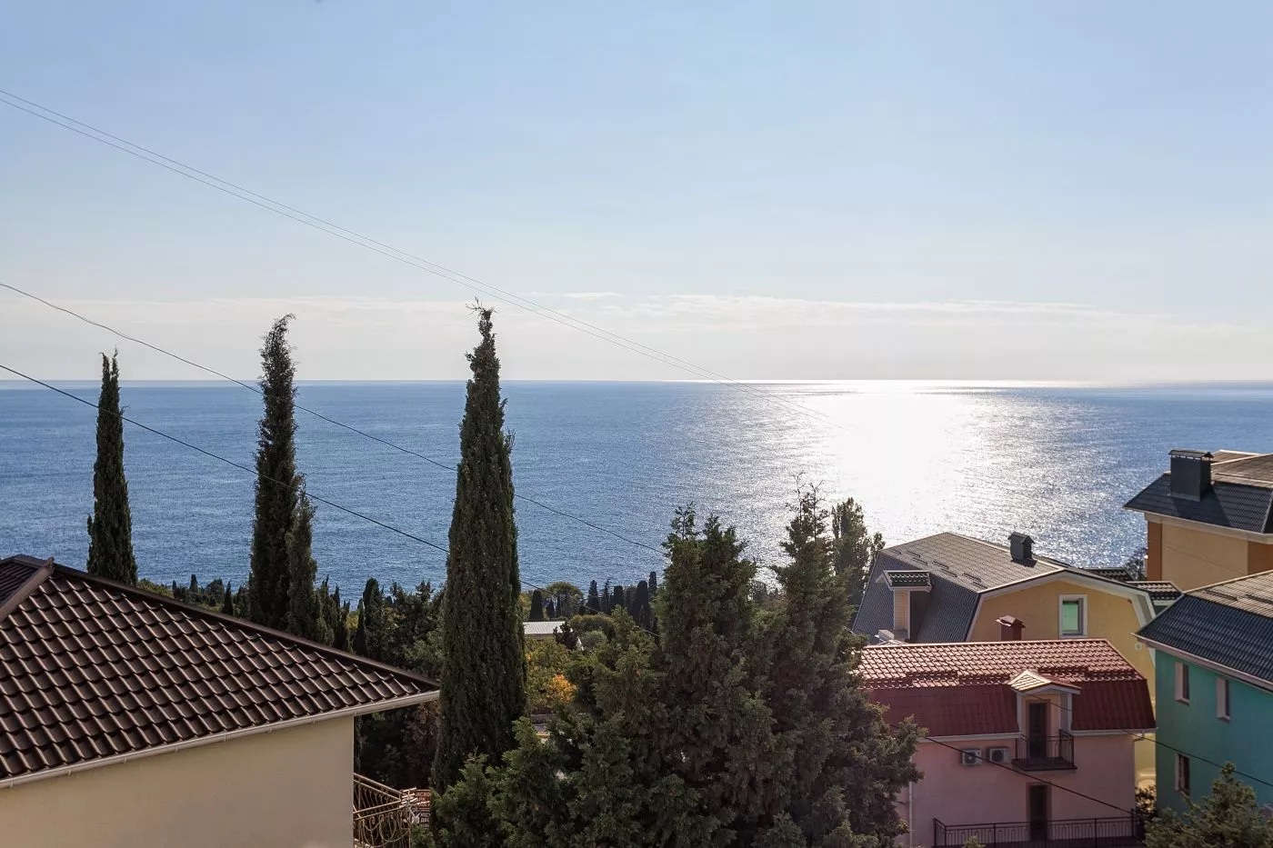 . Квартира в многоквартирном доме Видовые апартаменты в Мисхоре. Кореиз . Квартира в многоквартирном доме Видовые апартаменты в Мисхоре. Кореиз