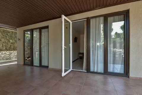 Двуместный номер с удобствами. Park Hotel Agava. Лазаревское  Двуместный номер с удобствами. Park Hotel Agava. Лазаревское