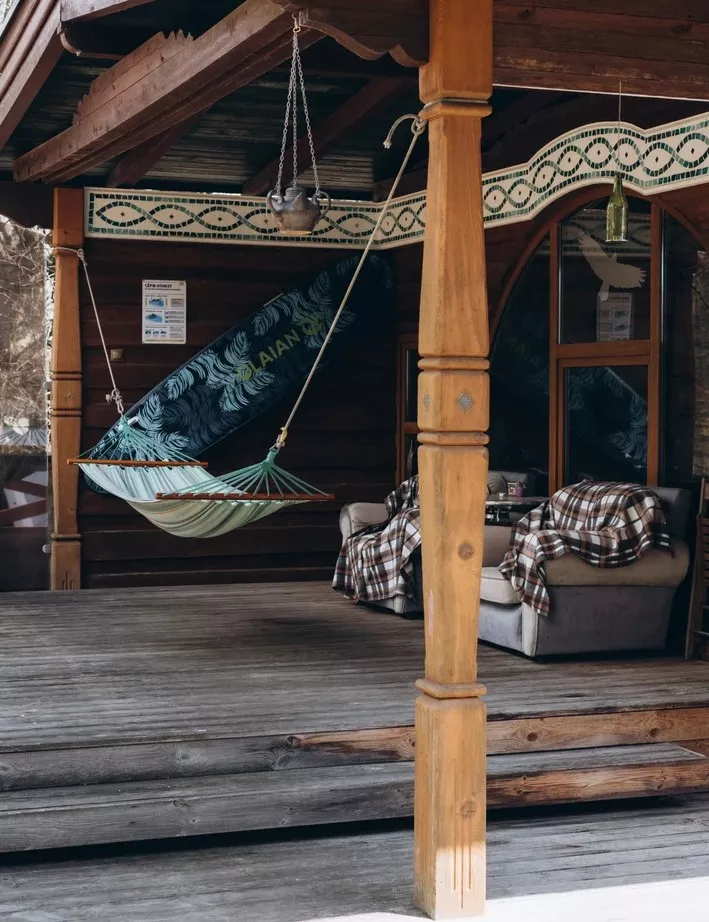 . Гостевой дом Рай-Ski-Домик. Красная Поляна