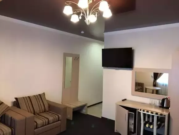 Двухэтажный «Люкс» (Новый корпус). Отель «Вертикаль». Домбай-гостиницы