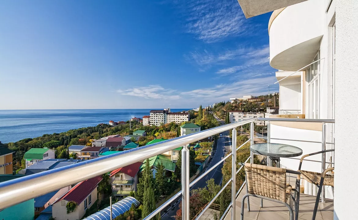 Квартира-студио №30. Квартира в многоквартирном доме Видовые апартаменты в Мисхоре. Кореиз Квартира-студио №30. Квартира в многоквартирном доме Видовые апартаменты в Мисхоре. Кореиз