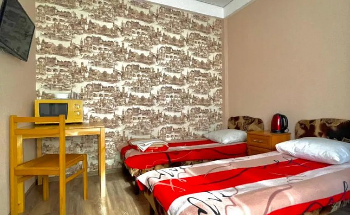 Двухместный номер с 2 отдельными кроватями. Гостевой дом "Муза". Адлер