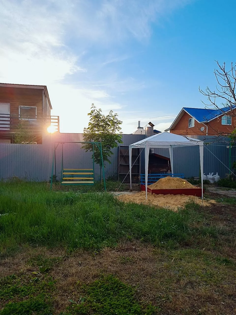 . Частный сектор Спартак. Голубицкая