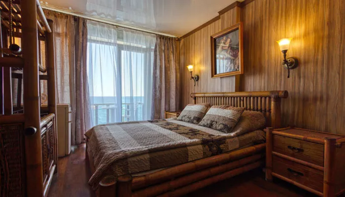 №3А «БАМБУК» — НОМЕР ПОЛУЛЮКС. Мини-отель "Рубензон". Утёс