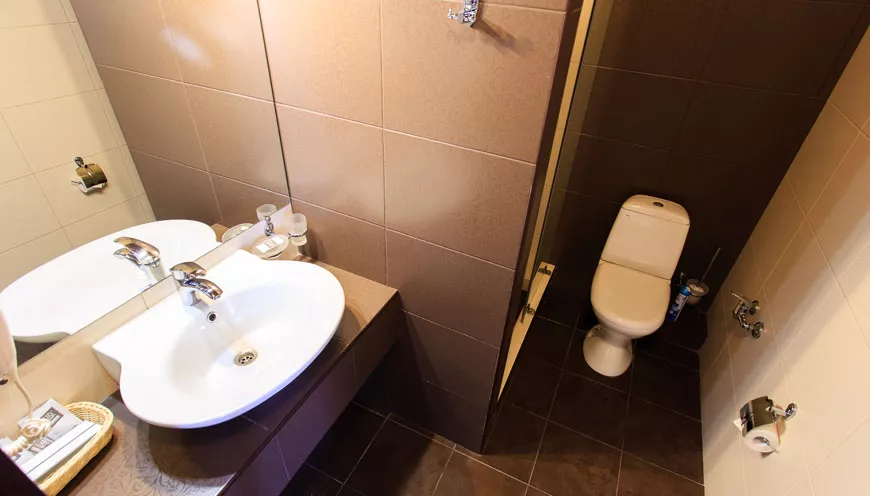 Студия с видом на горы без балкона. Отель "Калифорния". Геленджик