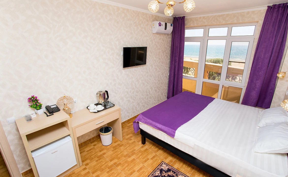 4-х местный «Семейный» с видом на море. Отель "Alfa Summer". Анапа
