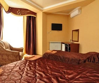 Люкс 4-х местный с большим балконом. Гостевой дом «Елиза». 