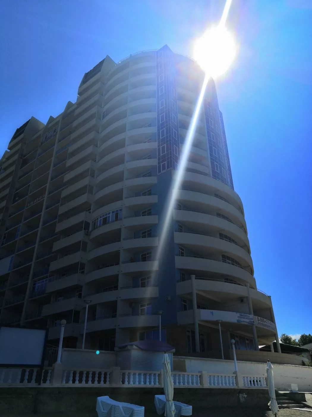 . Квартира в многоквартирном доме "С видом на море". Лазаревское